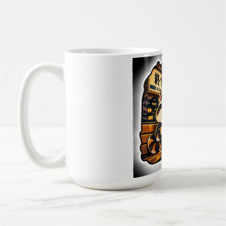 Café Taza de gato del último tren | Arte nocturno de es