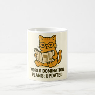 Café Taza de gato divertido