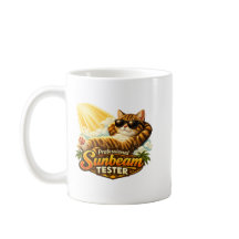 Taza de gato probador de rayos de sol profesional