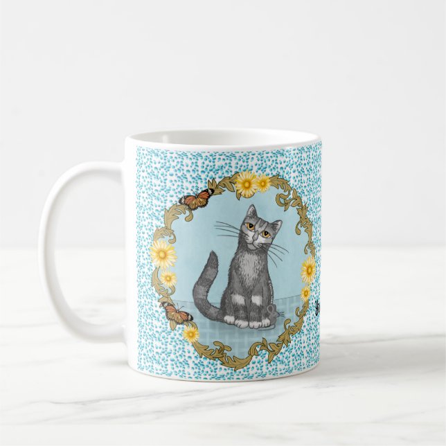 Café Taza de Gato y Ratón (Izquierda)