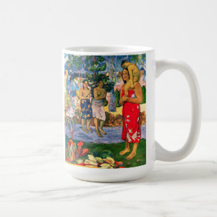 Café Taza de Gauguin Ia Orana Maria