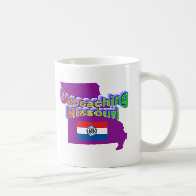 Café Taza de Geocaching Missouri (Derecha)