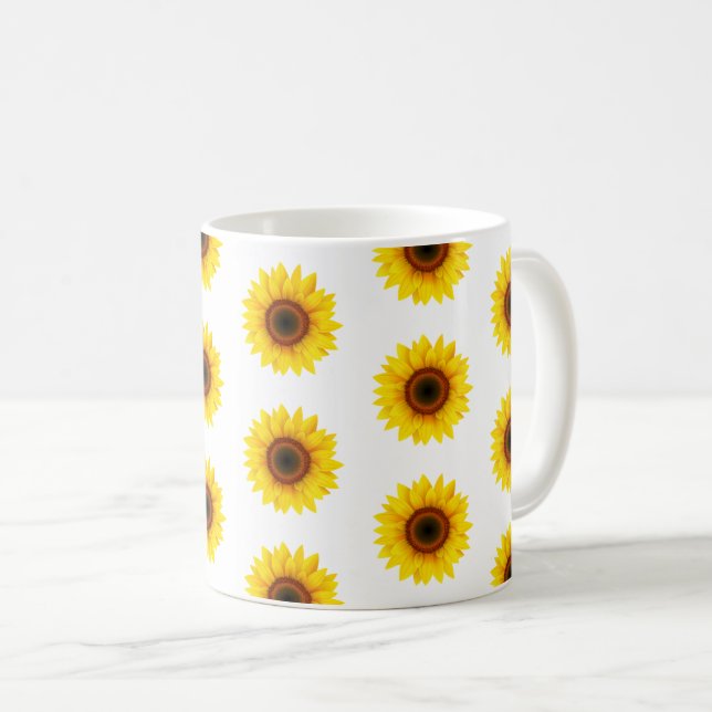Café Taza de girasol (Anverso derecho)