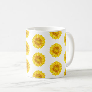 Café Taza de girasol