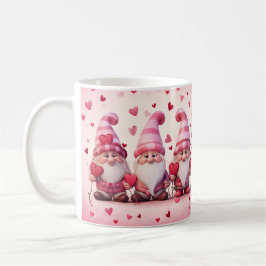 Café Taza de gnomo del Día de San Valentín linda
