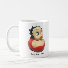 Café Taza de goma de Betty Boop del pato