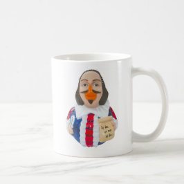Café Taza de goma del pato de William Shakespeare