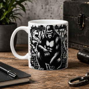 Café Taza de gorila extremadamente genial