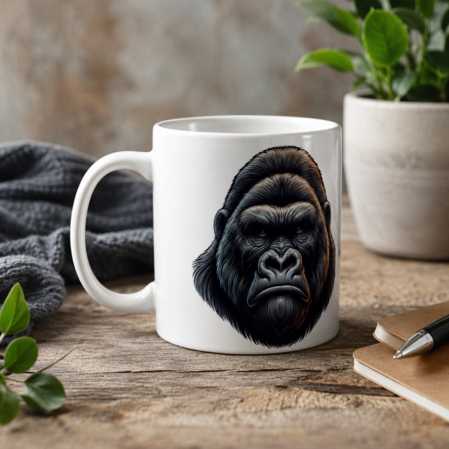 Café Taza de gorila salvajemente genial (Wildly Cool Gorilla Mug)