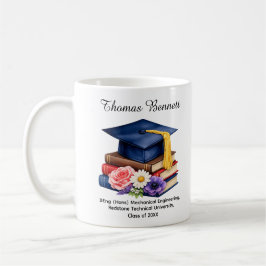 Café Taza de Graduación del Honor del Ingeniero