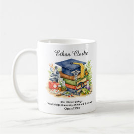 Café Taza de Graduación del Viaje del Biólogo