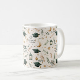 Café Taza de Graduación Islámica Fe Éxito Dua