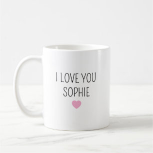 Café Taza de gres personalizada para Mimi, nombre perso