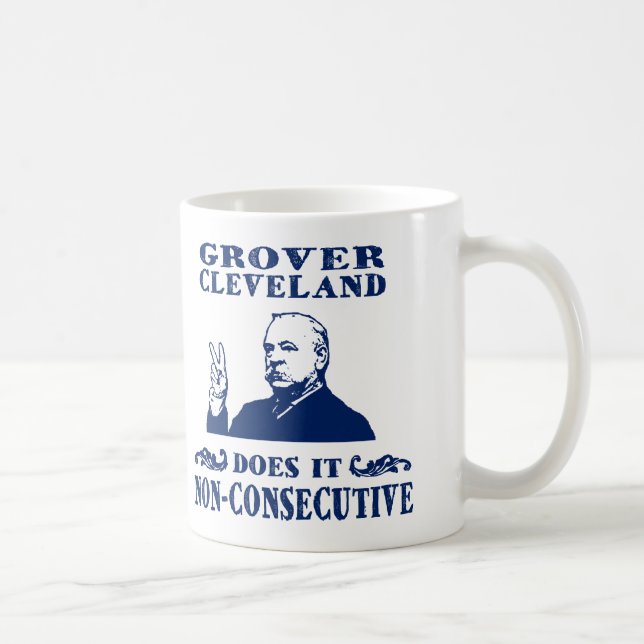 Café Taza de Grover Cleveland (Derecha)