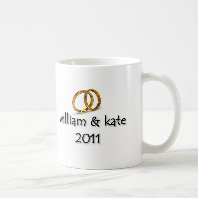 Café Taza de Guillermo y de Kate 2011 (Derecha)
