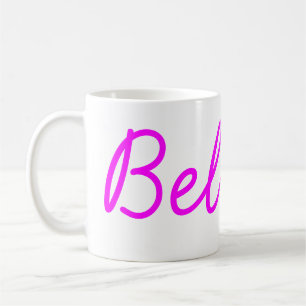 Café Taza de guión Magenta Believe