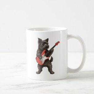 Café Taza de guitarra eléctrica Rockstar Scruffy Terrie