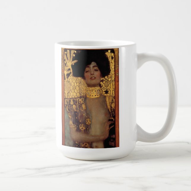 Café Taza de Gustavo Klimt Judith (Derecha)