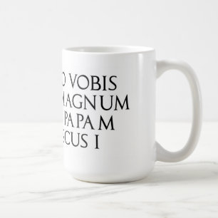 Café Taza de Habemus Papam