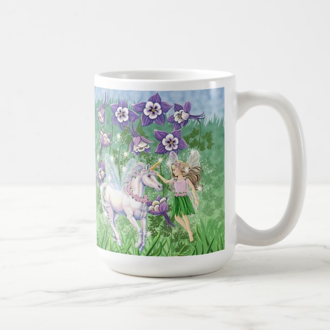Café Taza de hadas del unicornio (Derecha)