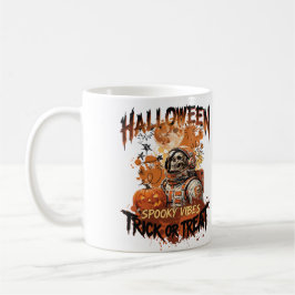 Café Taza de Halloween de astronauta espeluznante | Tru