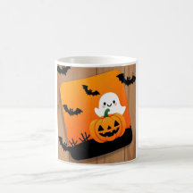 Taza de Halloween de Fantasma Adorable 2026