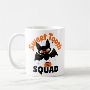 Café Taza de Halloween Sweet Tooth Squad – Murciélago c