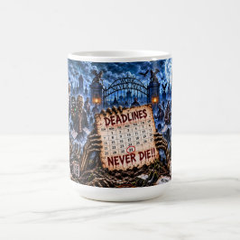 Café Taza de Halloween Zombie de 15 oz con 'Los plazos