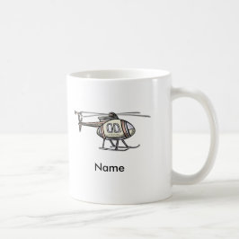 Café Taza de Helicóptero Ajetreado