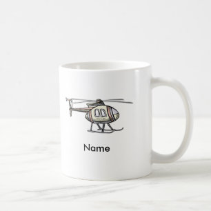 Café Taza de Helicóptero Ajetreado