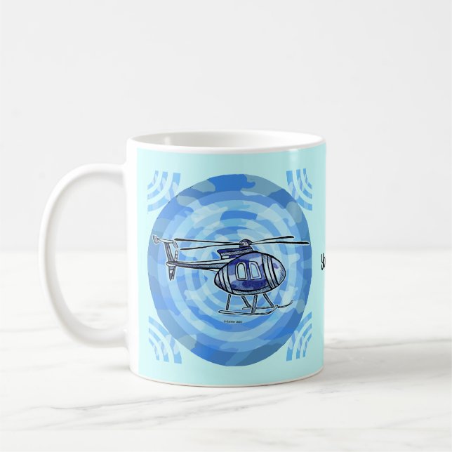 Café Taza de helicóptero Sky Chopper (Izquierda)