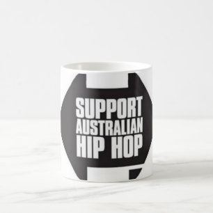 Café Taza de Hip Hop del australiano de la ayuda