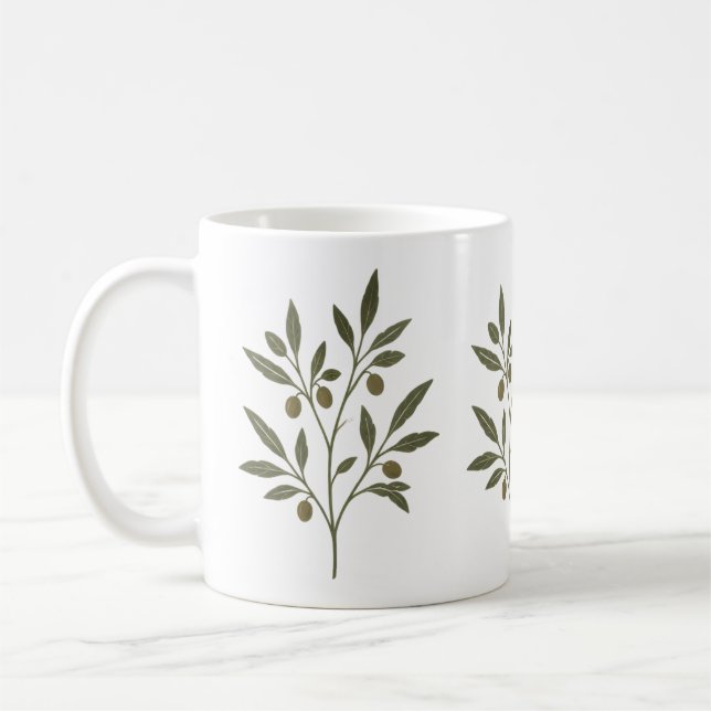 Café Taza de Hojas (Izquierda)