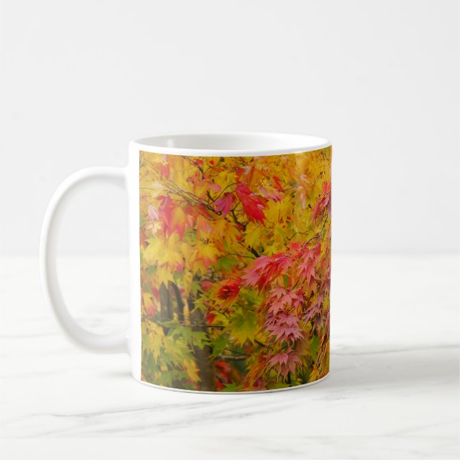 Café Taza de hojas de arce (Izquierda)