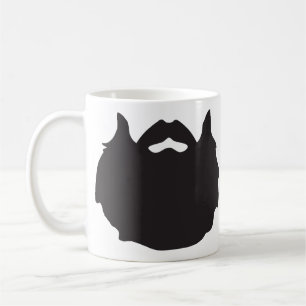Café Taza de hombres de la barba