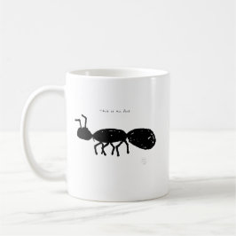 Café Taza de hormiga divertida - Regalo de animal mal d