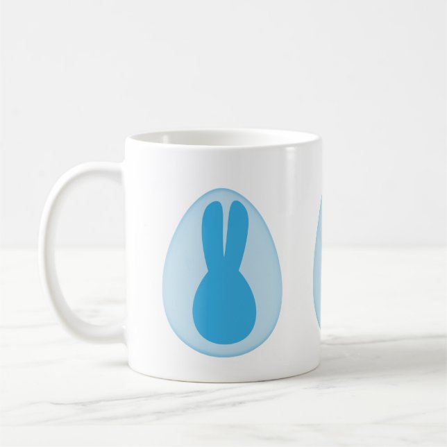 Café Taza de huevo de Pascua. (Izquierda)