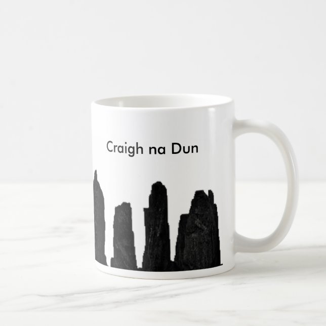 Café Taza de Hugger de la piedra del Dun del na de (Derecha)