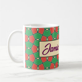 Café Taza de identidad con patrón Z6