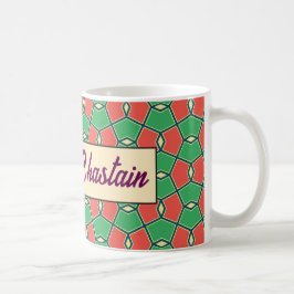 Café Taza de identidad con patrón Z6