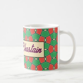 Café Taza de identidad con patrón Z6