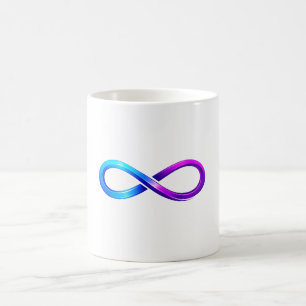 Café taza de infinito.
