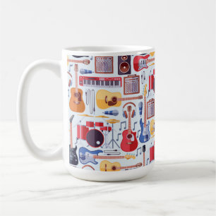 Café Taza de instrumentos musicales de música