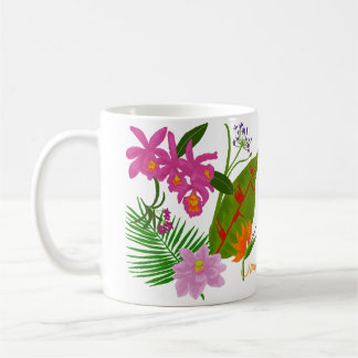 Café Taza de jardín tropical