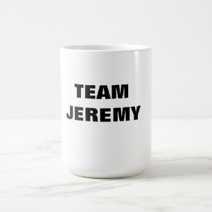 Café Taza de Jeremy del equipo
