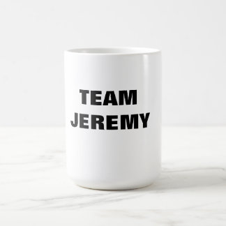 Café Taza de Jeremy del equipo