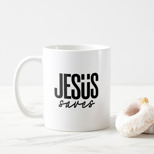 CAFÉ TAZA DE JESÚS SALVA (Con donut)