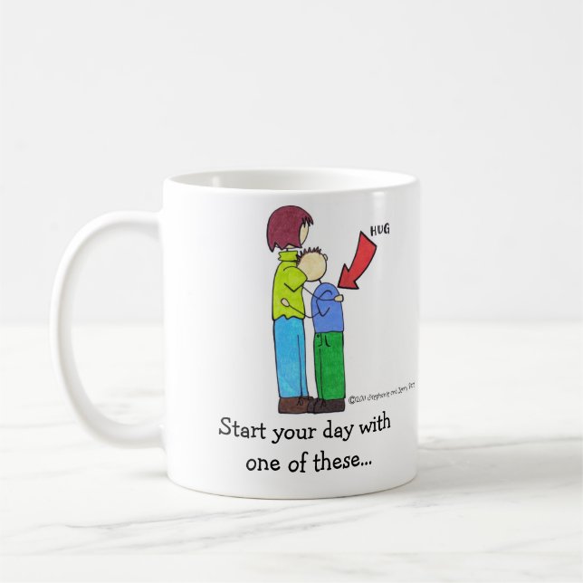 Café Taza de Joey y de la mamá (Izquierda)