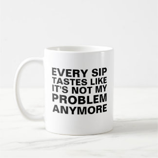 Café Taza de jubilación personalizada, Cada sorbo sabe 