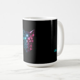 Café Taza de juego de cráneo con error cibernético - SY